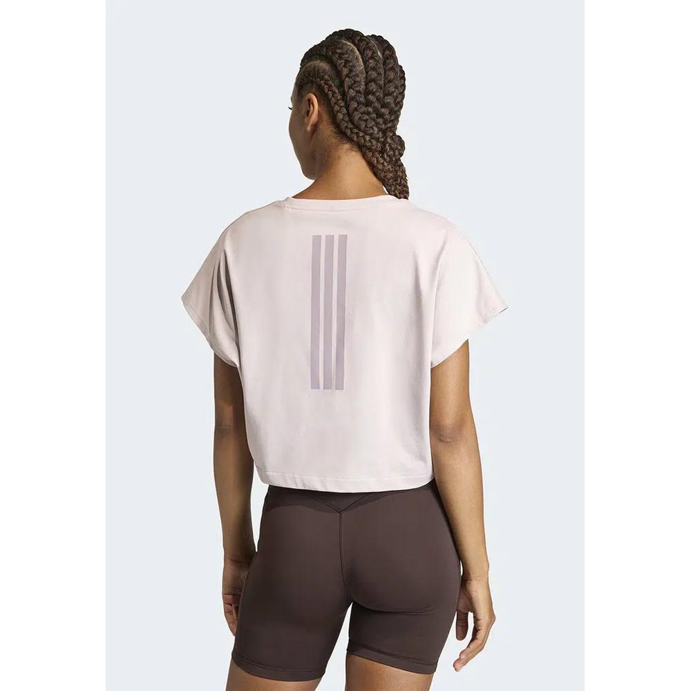 Топ-майка Power Workout Cropped Boxy 3-Stripes 2