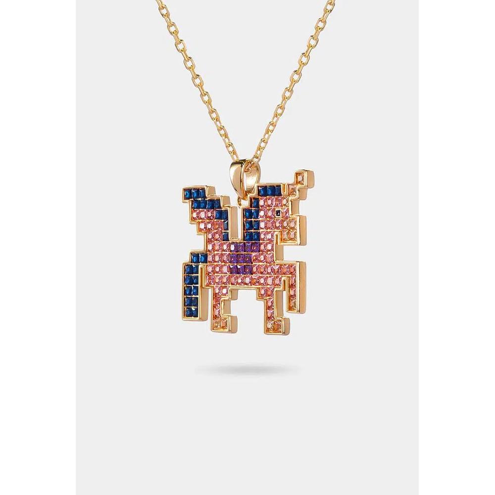 Подвеска Pixel Pink Unicorn Pendant 011 2