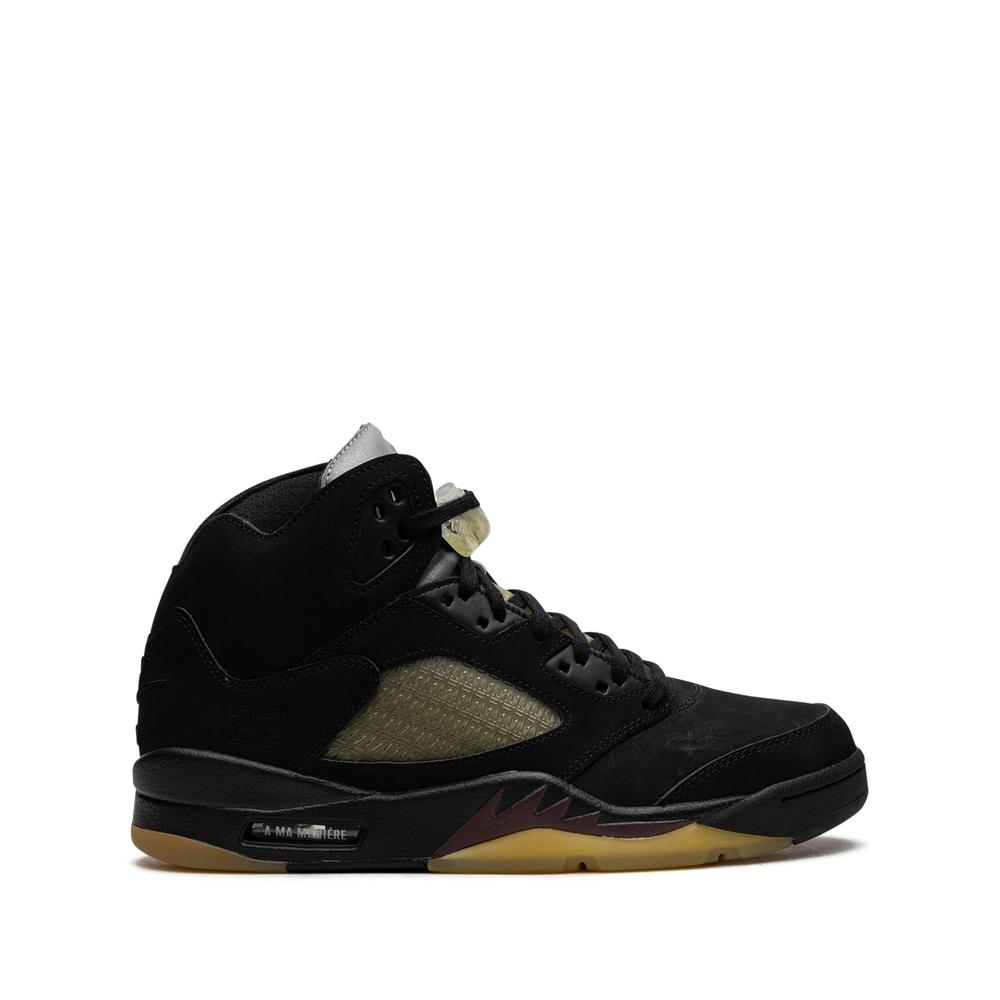 Кроссовки Air Jordan 5 Black из коллаборации с A Ma Maniére 1
