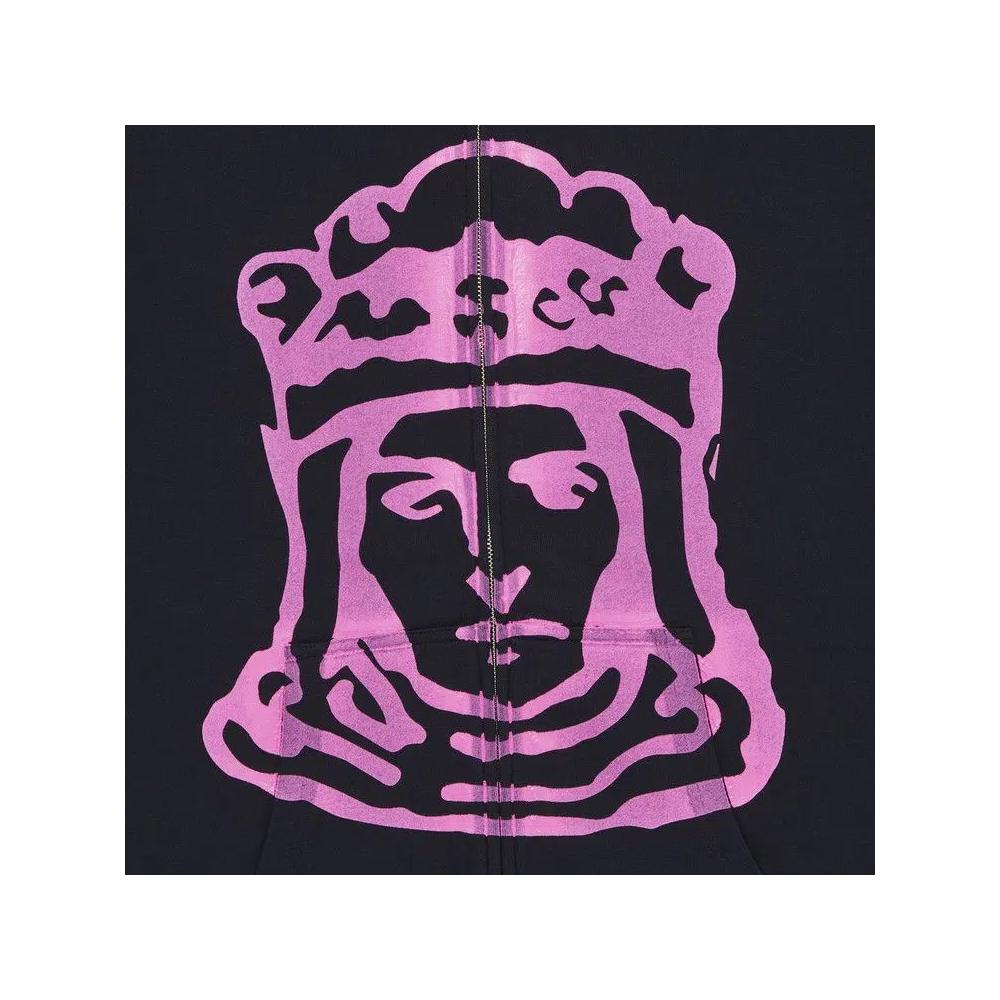 Толстовки на молнии GOAT King of Swords Tarot Zip-Up Hoodie Blue/Fuchsia 3