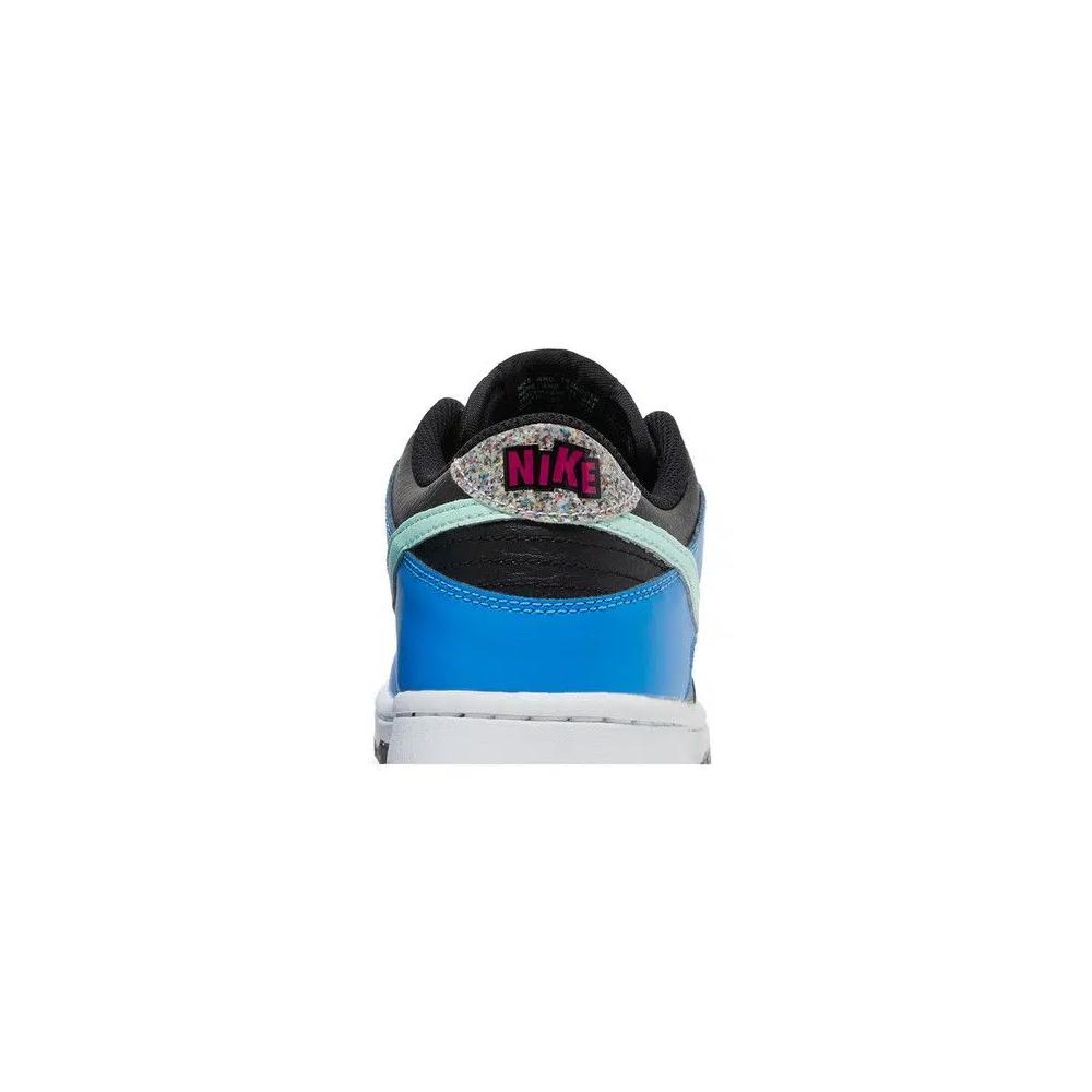 Кроссовки Nike Dunk Low SE GS 'Black Light Photo Blue Mint Foam' 7