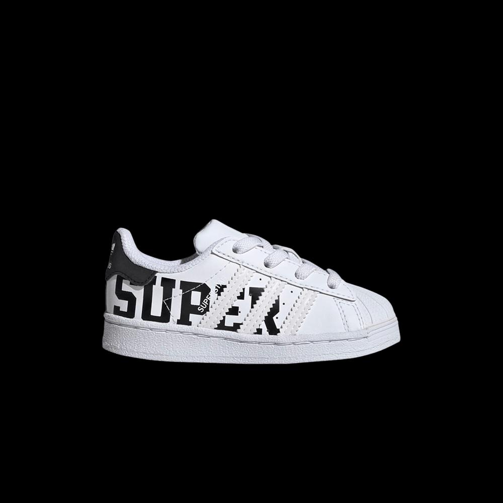 Кроссовки Adidas Superstar Infant 'XXL Print - Cloud White' 1