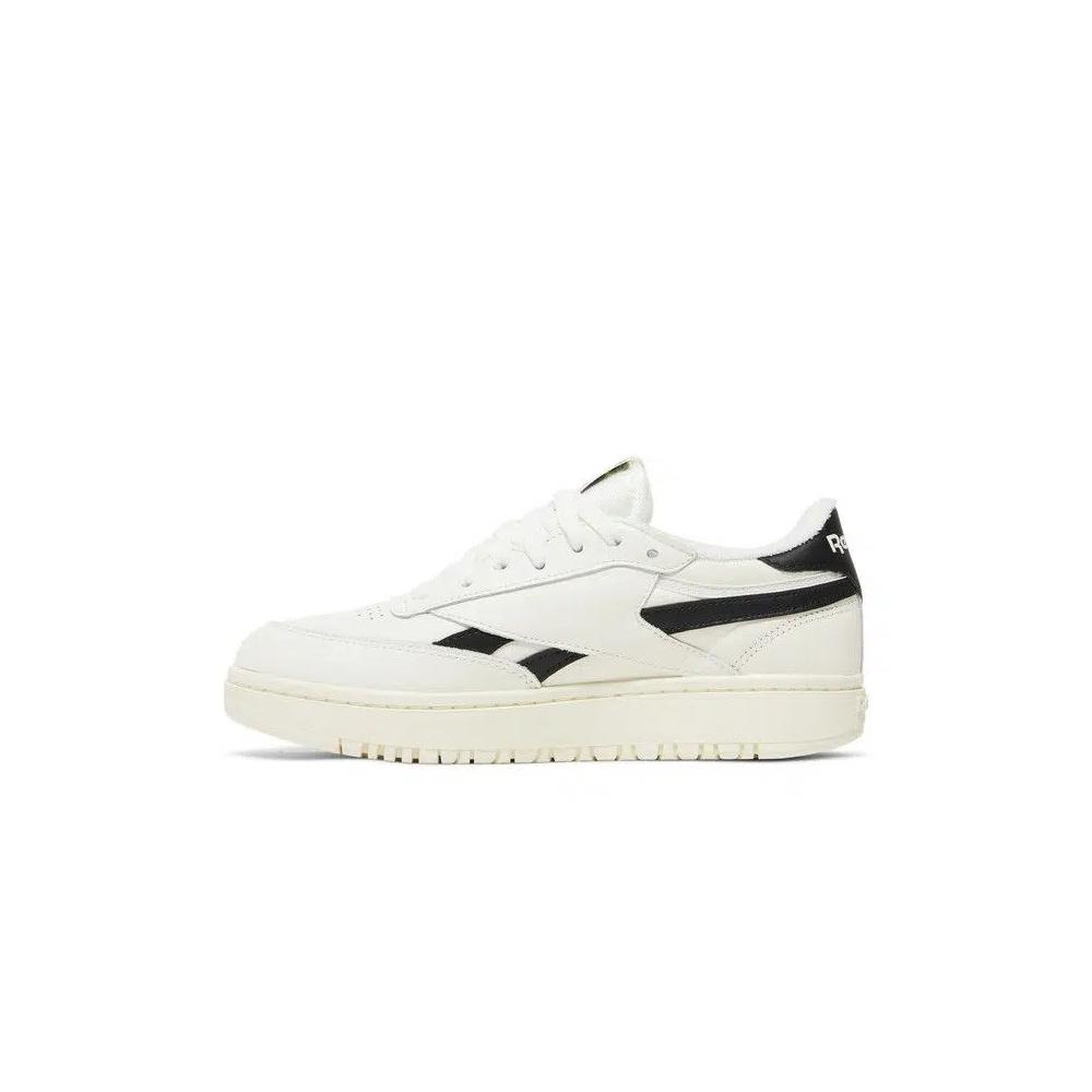 Кроссовки Reebok Wmns Club C Double 'Chalk Black' 3