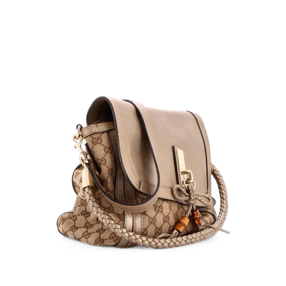 Сумка на плечо Bella Flap GG Canvas with Leather Medium 2