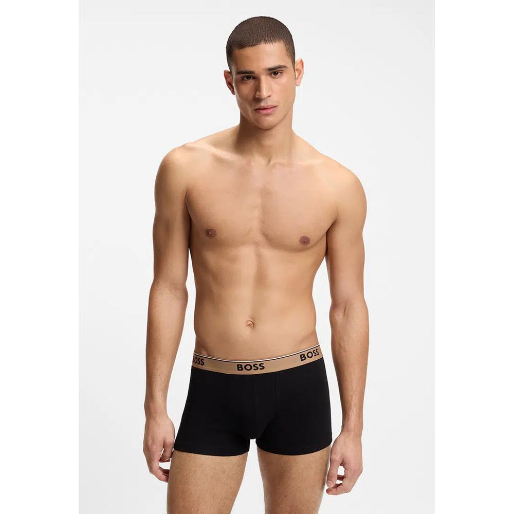 3 штуки трусы с логотипом на поясе - BOSS Bodywear 2