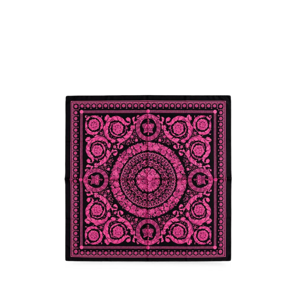 Barocco print silk scarf 1