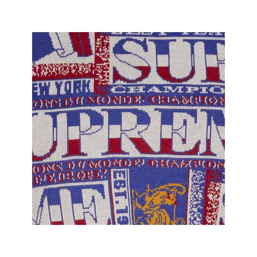 Свитера Supreme Scarf Sweater 'White' 3