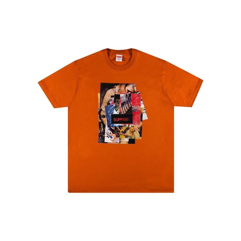 Футболка Supreme Stack Tee 'Ржавый' 1
