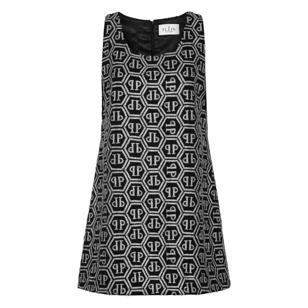 Платье мини Monogram Strass 1
