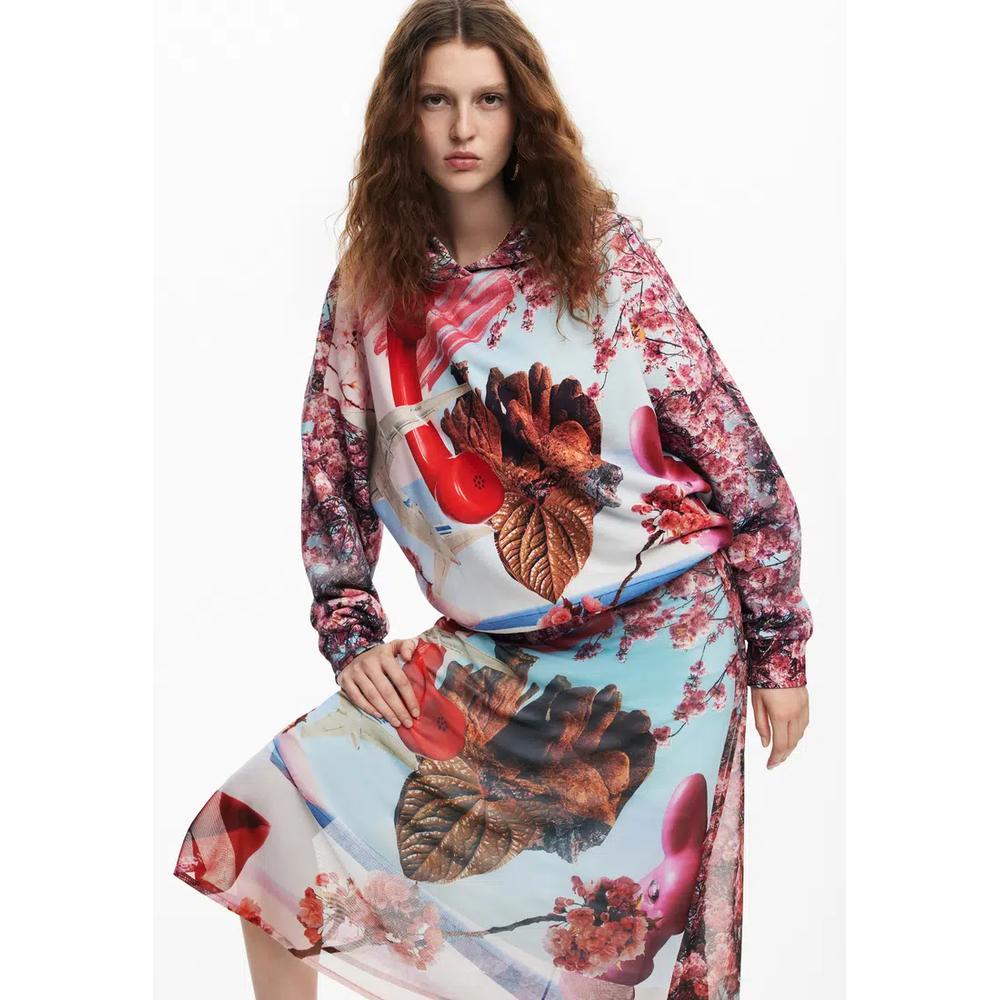 Desigual Женский толстовка с принтом M. Christian Lacroix 1