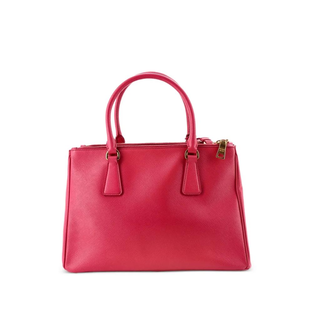 Маленькая сумка-тоут Double Zip Lux Saffiano Leather 2