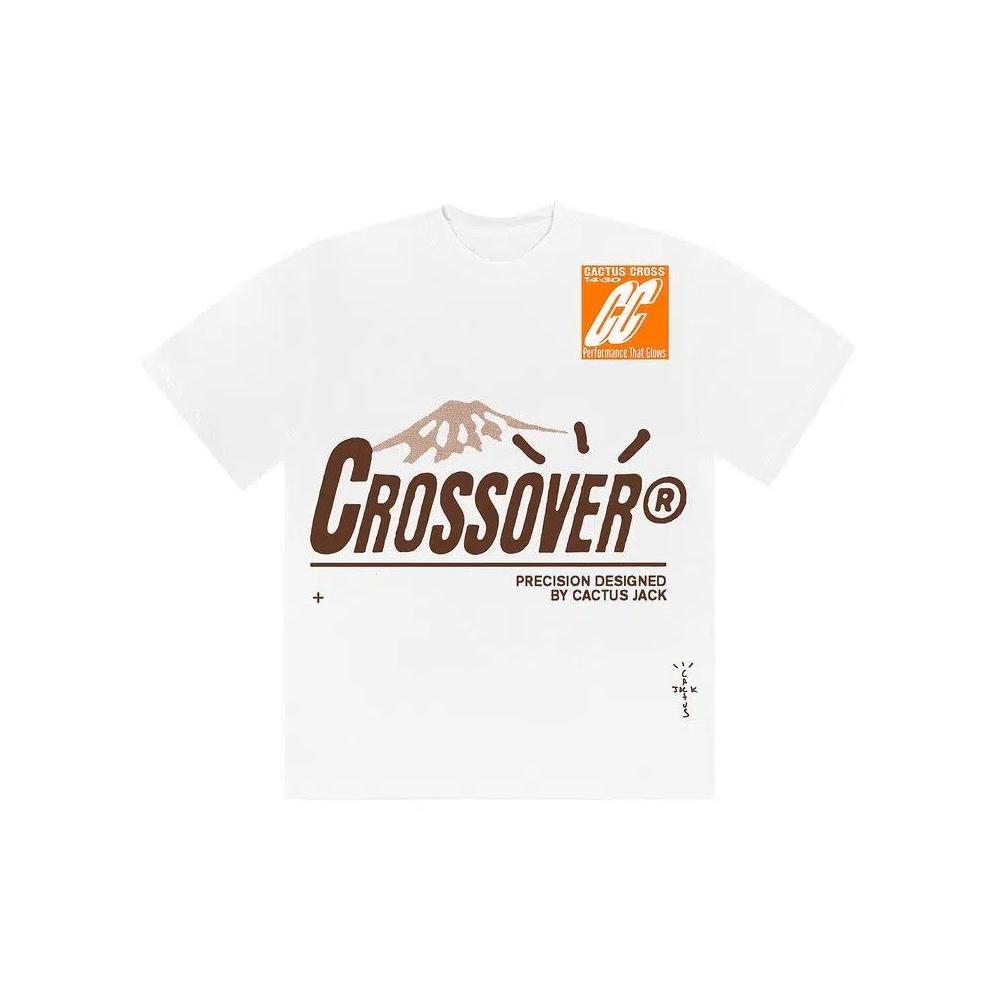Футболки Cactus Jack by Travis Scott Crossover Tee 'White' 1