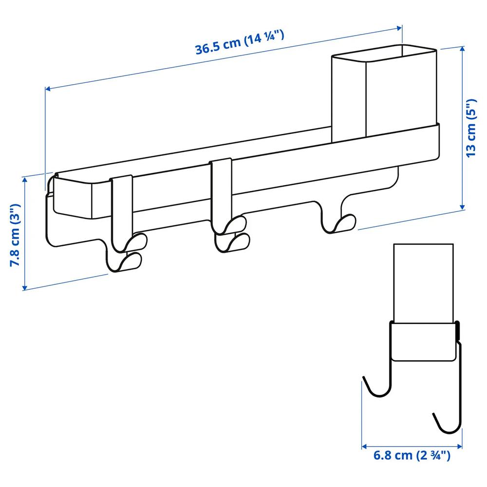 ALTARLIDEN крючковая панель 15