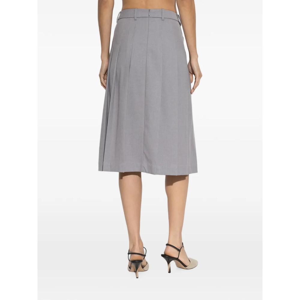 Vironicae pleated midi skirt 3