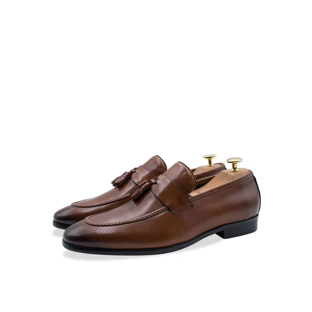 Лоферы Aguilares Chestnut Tassel 2