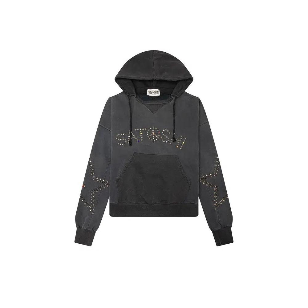 Худи Satoshi Nakamoto Star Studded Afterhood 'Black/Grey' 1