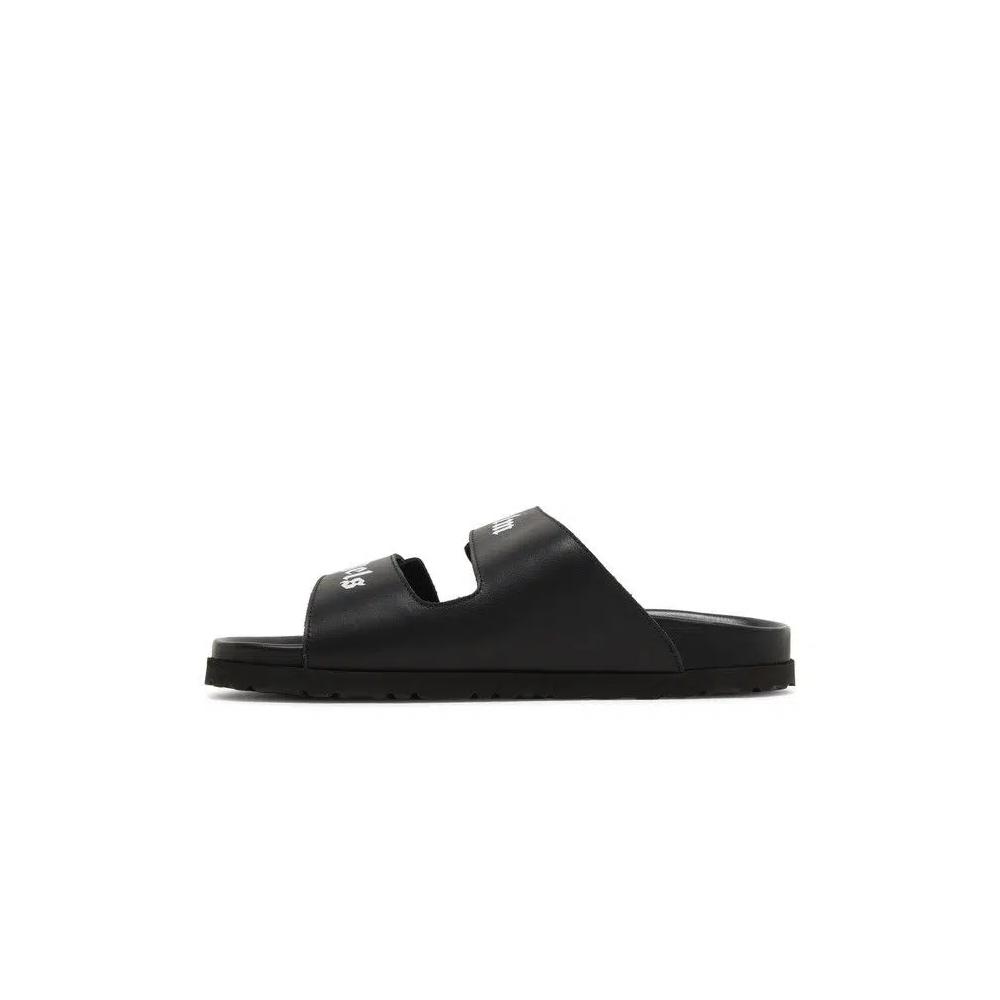 Sandals Palm Angels Logo Print Sandal 'Черный' 3