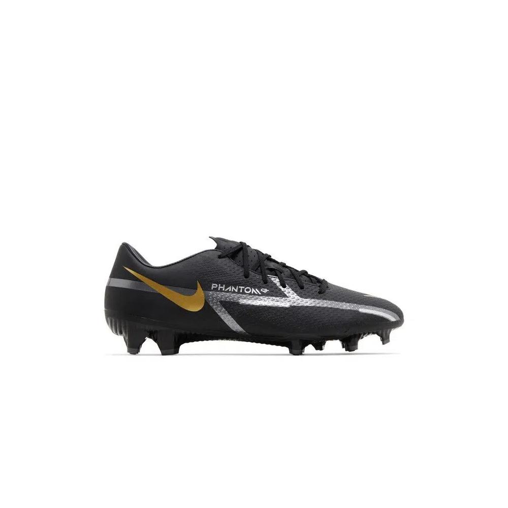 Бутсы Nike Phantom GT2 Academy MG 'Black Metallic Gold' 1