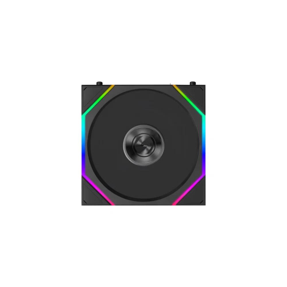 LIAN LI UNI FAN TL FLEX Reverse Blade 120мм обратный вентилятор - Black черный 2