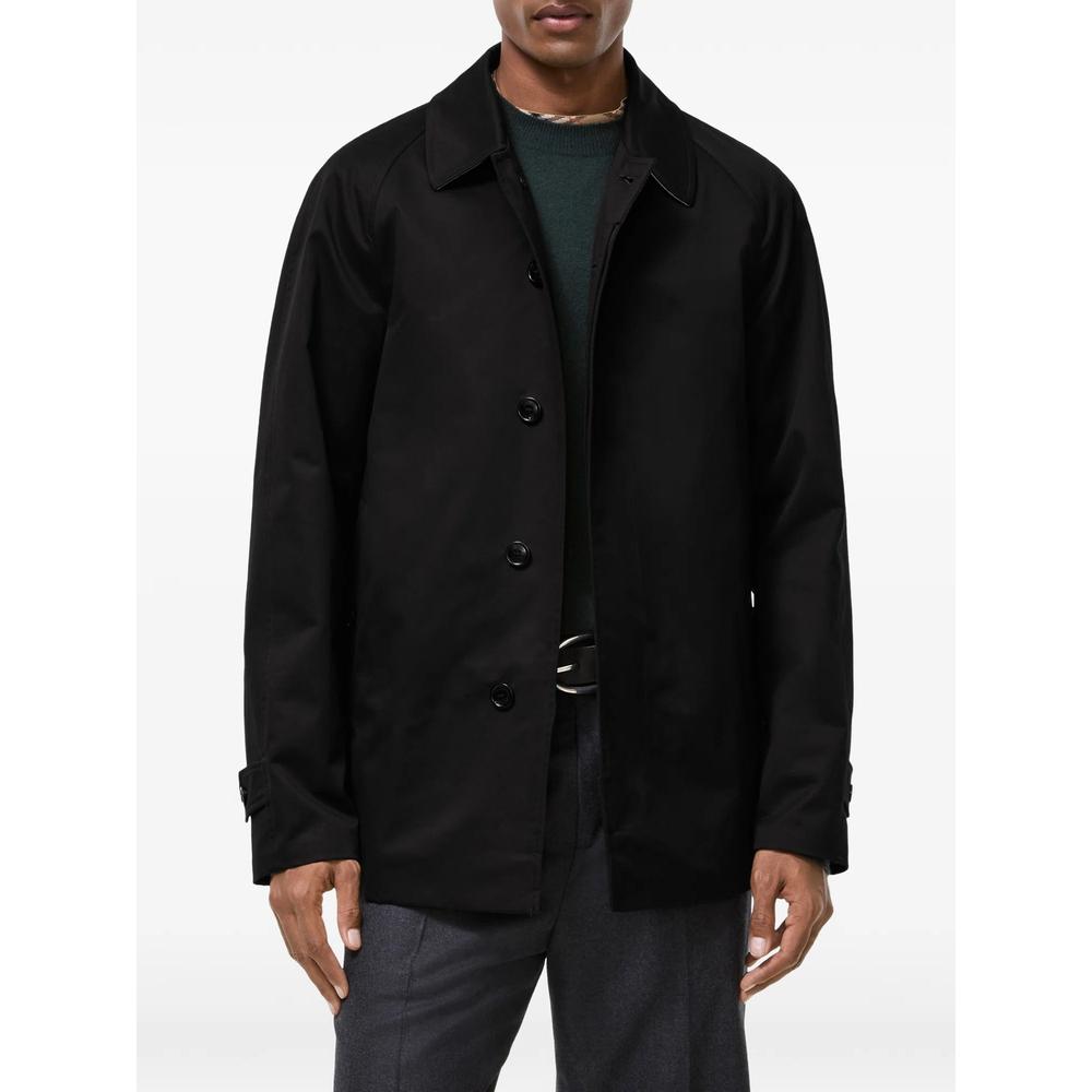 extra-short gabardine Camden car coat 2