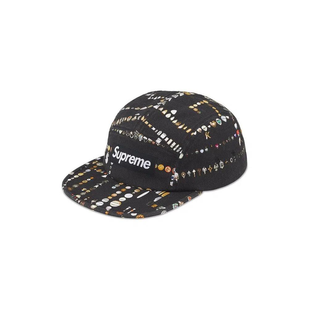 Кепки Supreme x Mike Kelley Camp Cap 'Black' 1