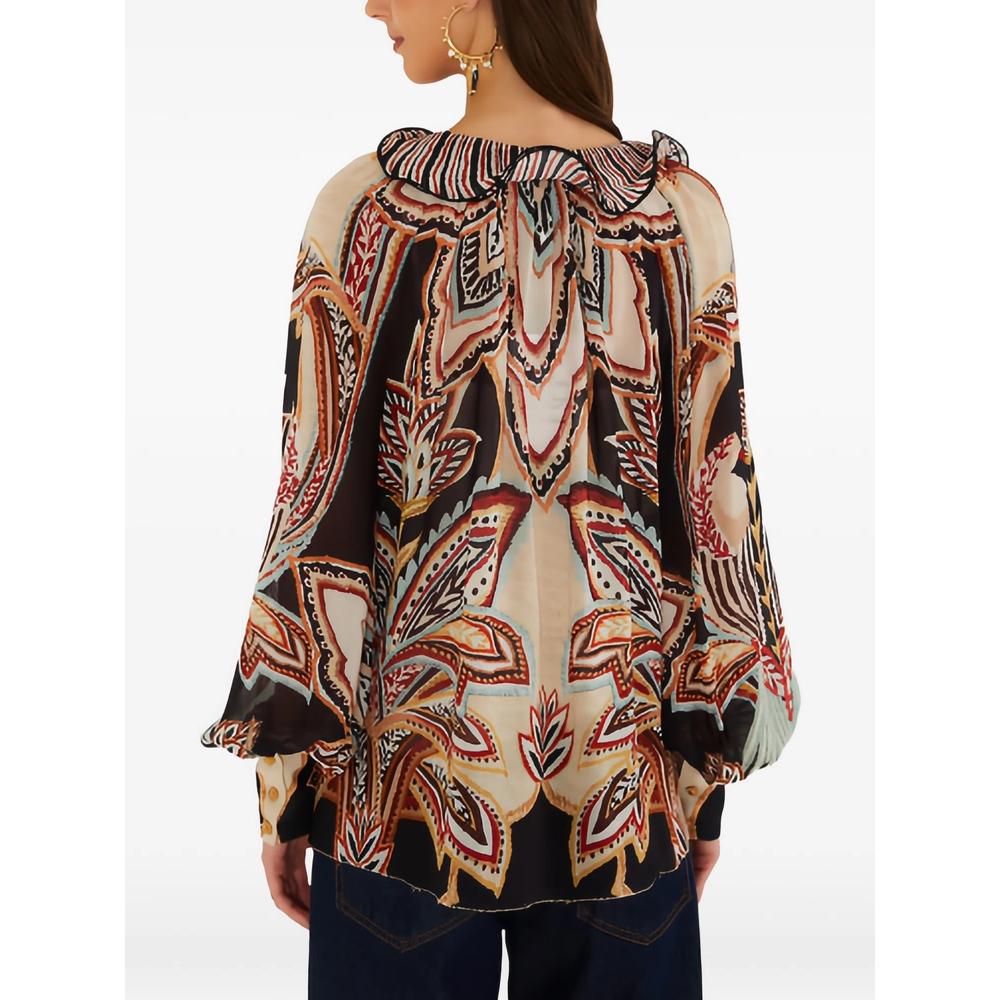 Tapestry Dream ruffled blouse 4