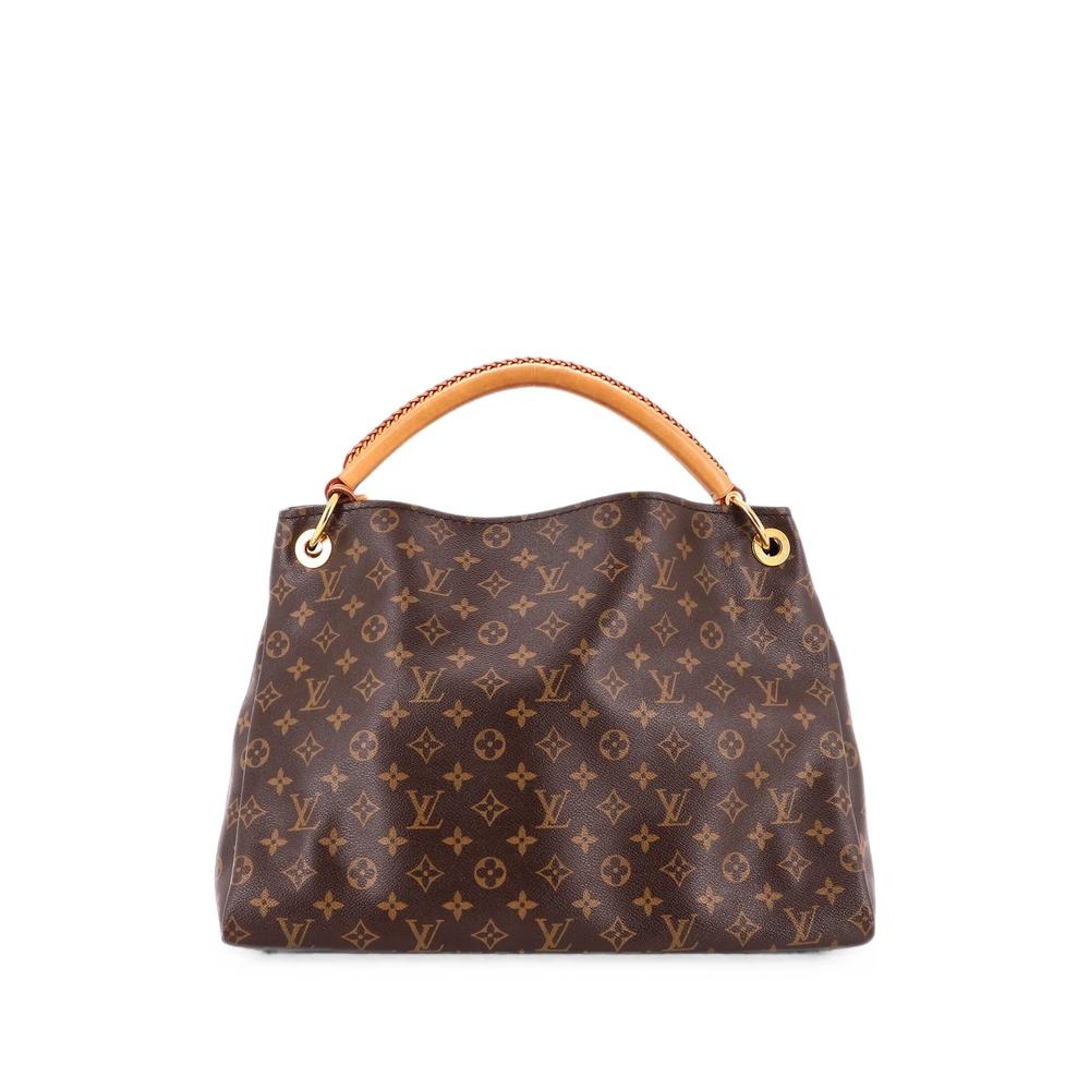 Artsy Handbag Monogram Canvas MM hobo bag 2