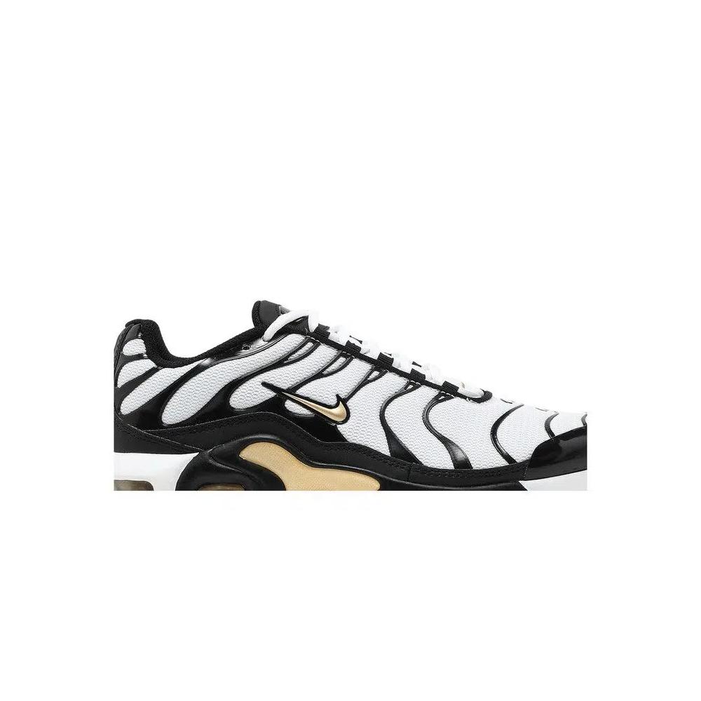 Кроссовки Nike Air Max Plus GS 'White Metallic Gold' 2