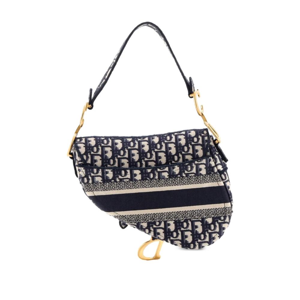 Сумка на плечо Saddle Handbag с вышитым логотипом 2