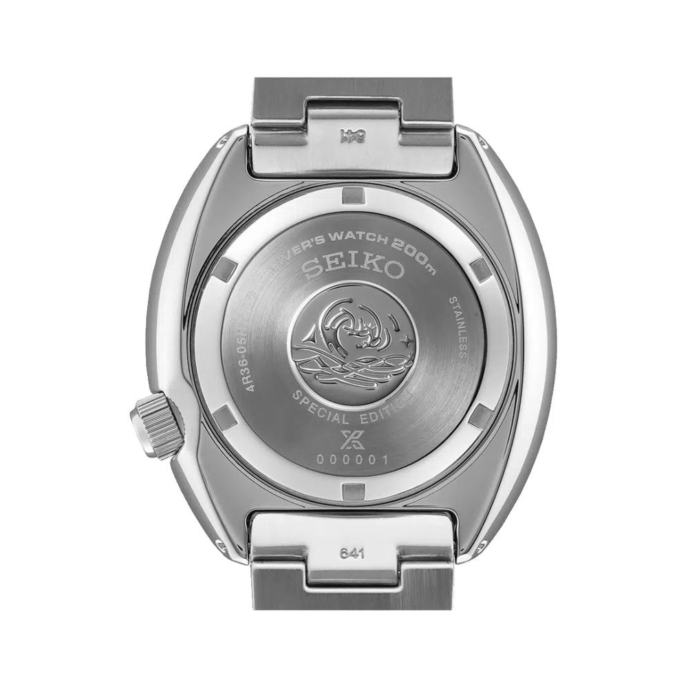 Seiko Prospex Turtle 'Tropical Lagoon' специальное издание, стальной браслет, дайверские 200 м, механические часы, SRPJ35K1 4
