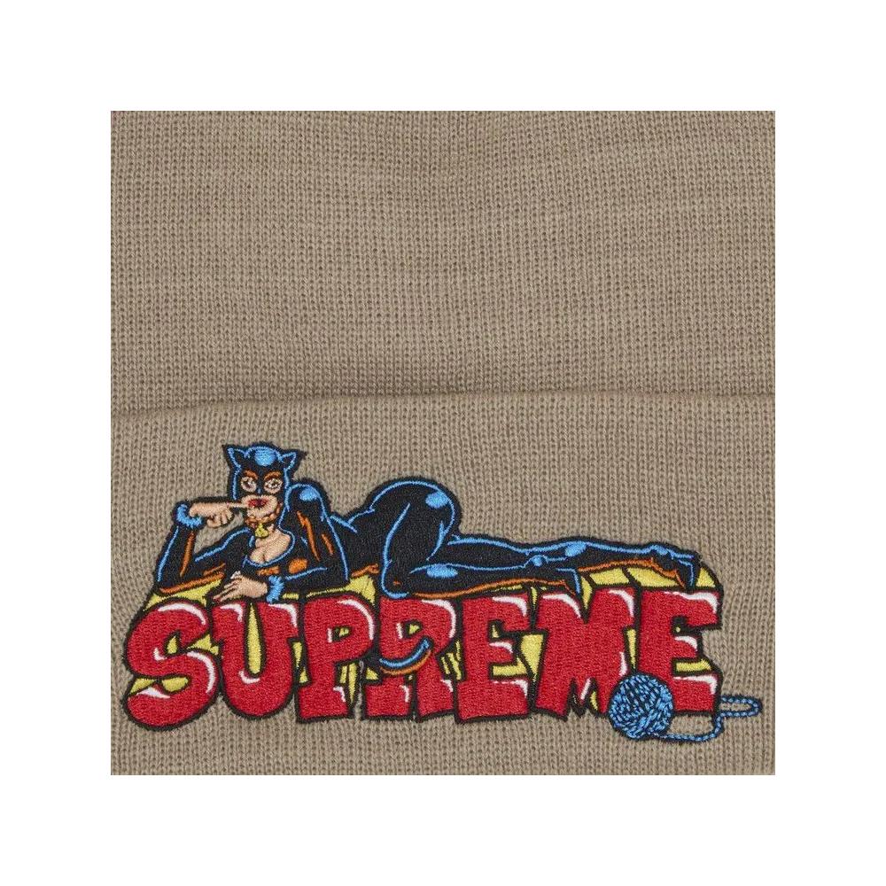 Шапки-бини Supreme Catwoman Beanie 'Stone' 3