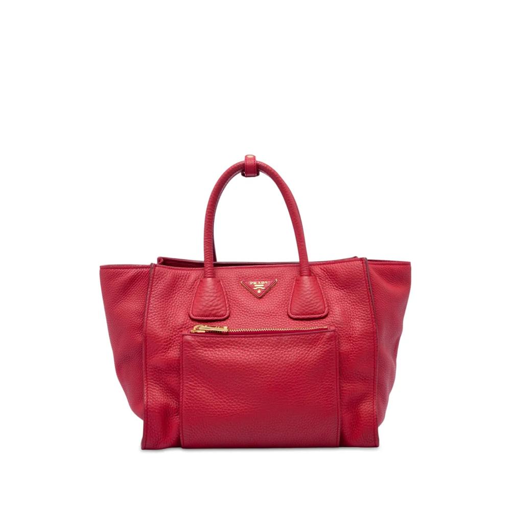 Сумка-сэтчел Vitello Daino Front Pocket Open Convertible Tote (2013-2026 годы) 1