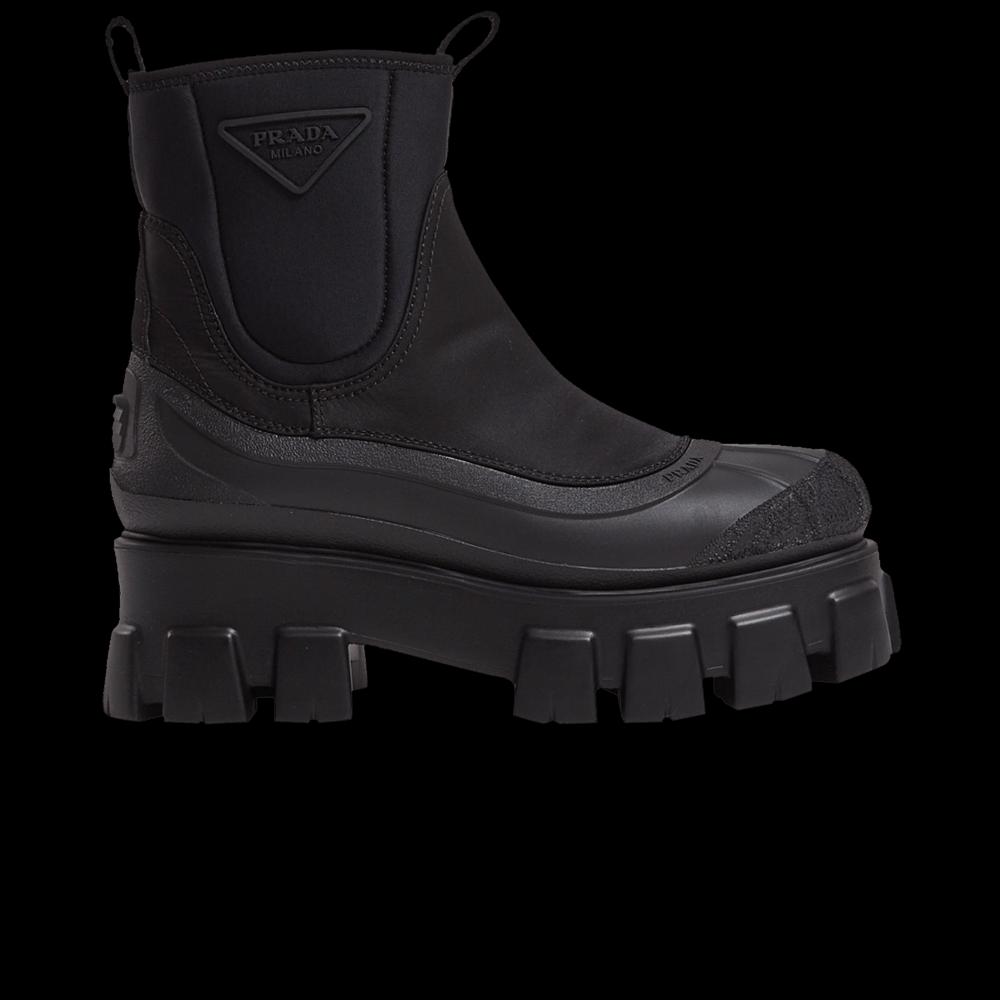 Ботинки Prada Wmns Monolith Duck Boot «Чёрный» 1