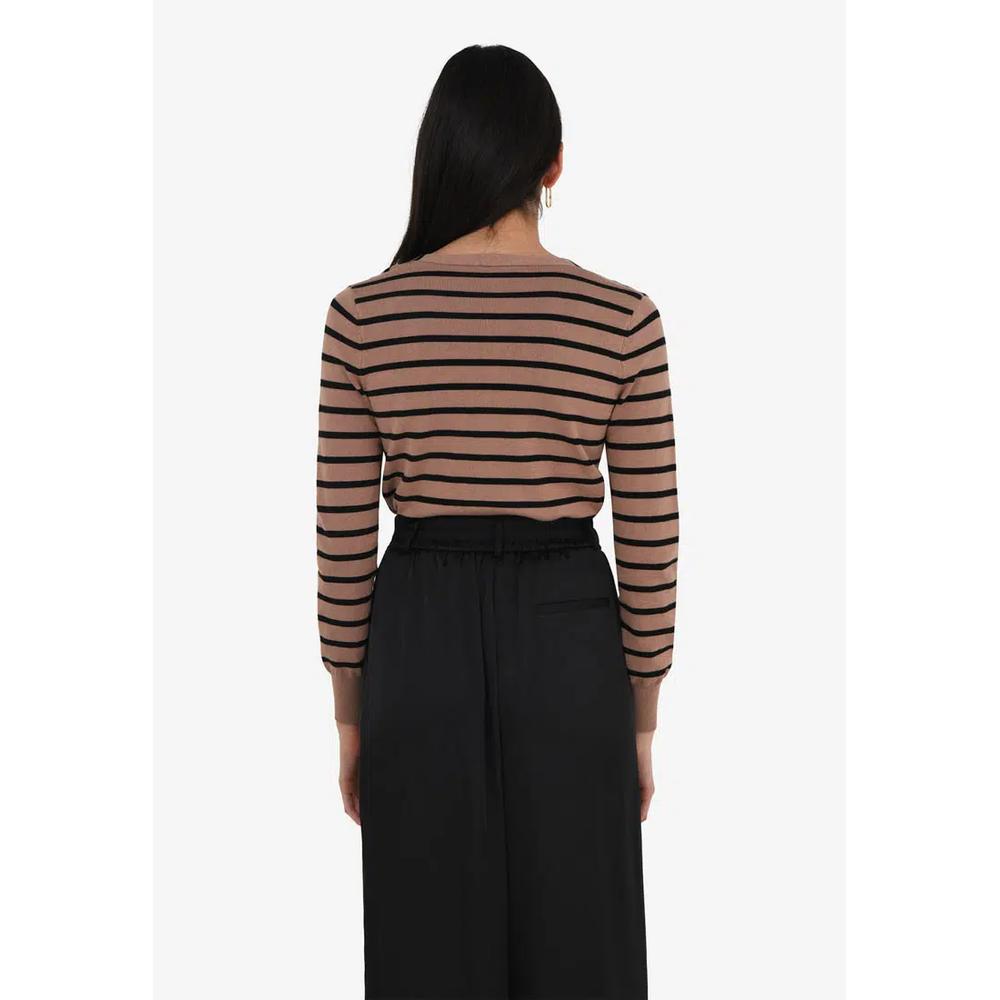 Кардиган Arabell V-neck в полоску 4