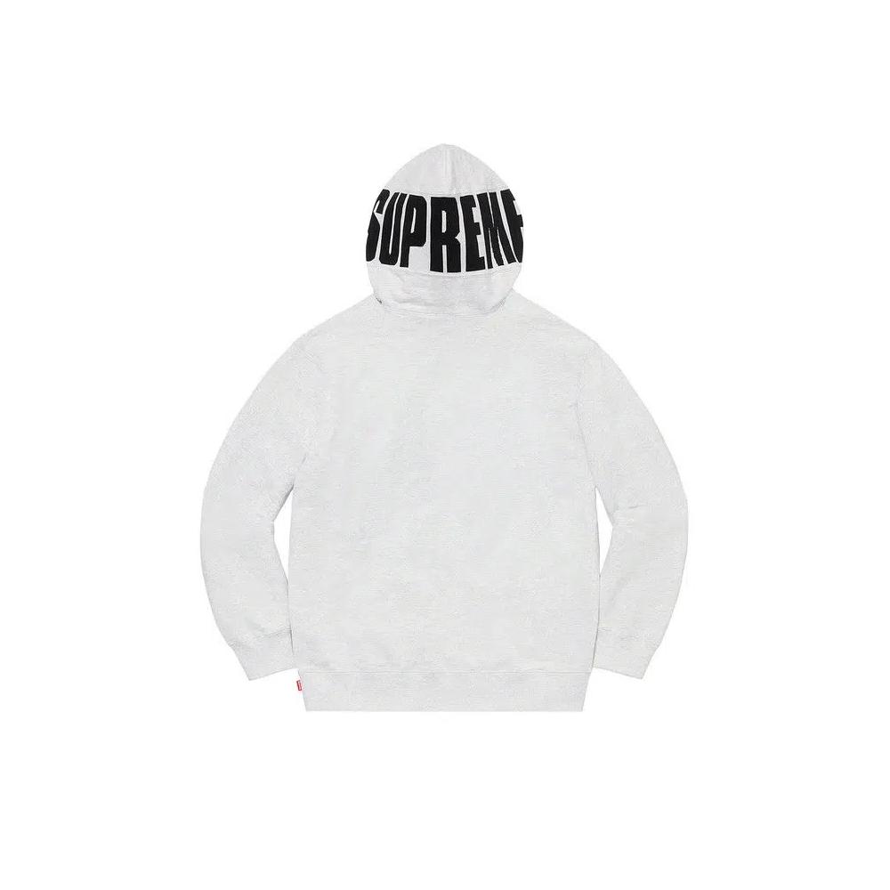 Худи Supreme Rib Hooded Sweatshirt 'Ash Grey' 2