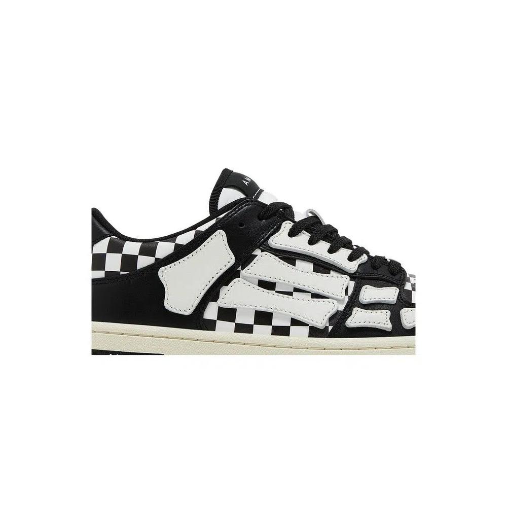 Кроссовки Amiri Skel Top Low 'Checkered - Black White' 2