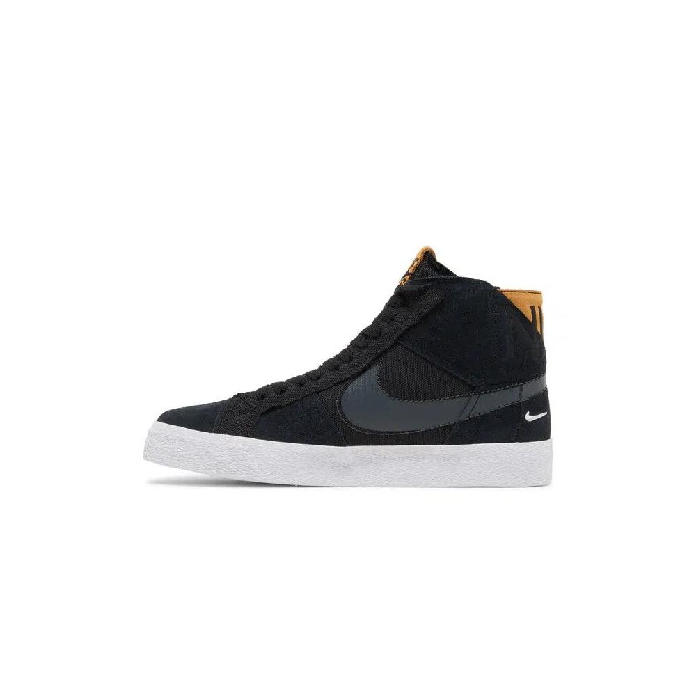 Кроссовки Nike Zoom Blazer Mid Premium SB 'Black Patchwork' 3