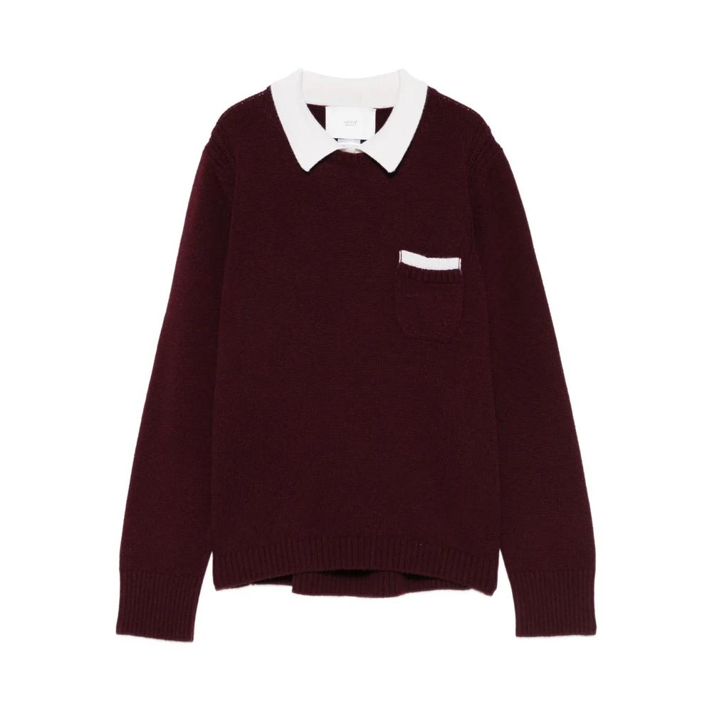Свитер с воротником поло 1