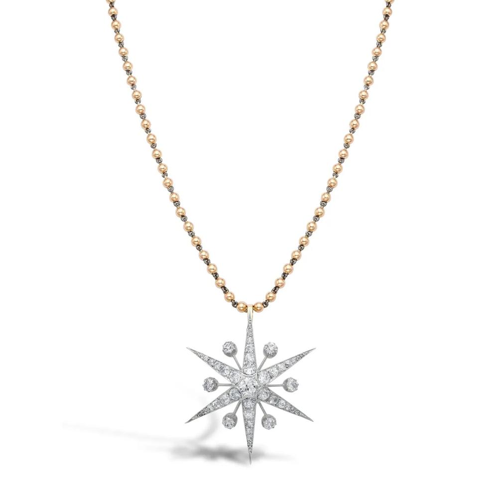 Колье Diamond из розового золота 1