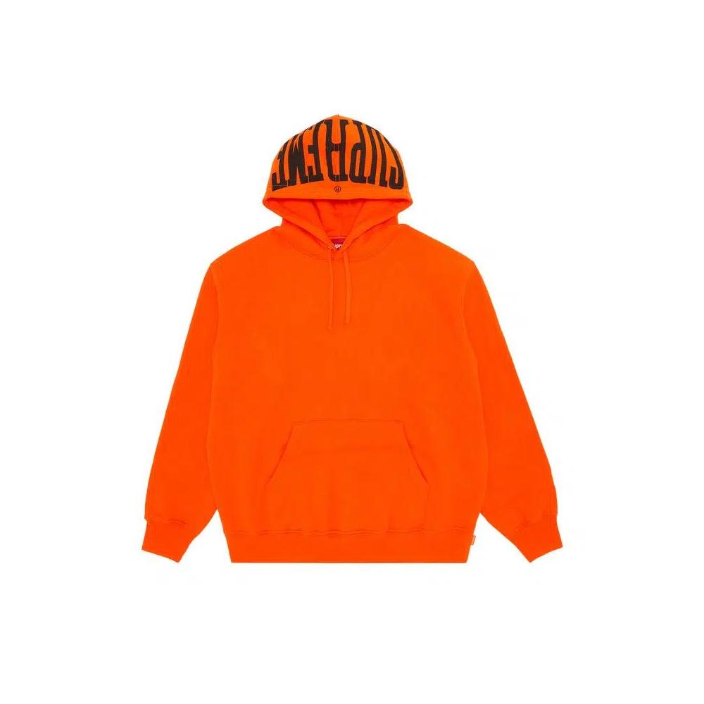 Худи Supreme Warm Up Hooded Sweatshirt 'Bright Orange' 1