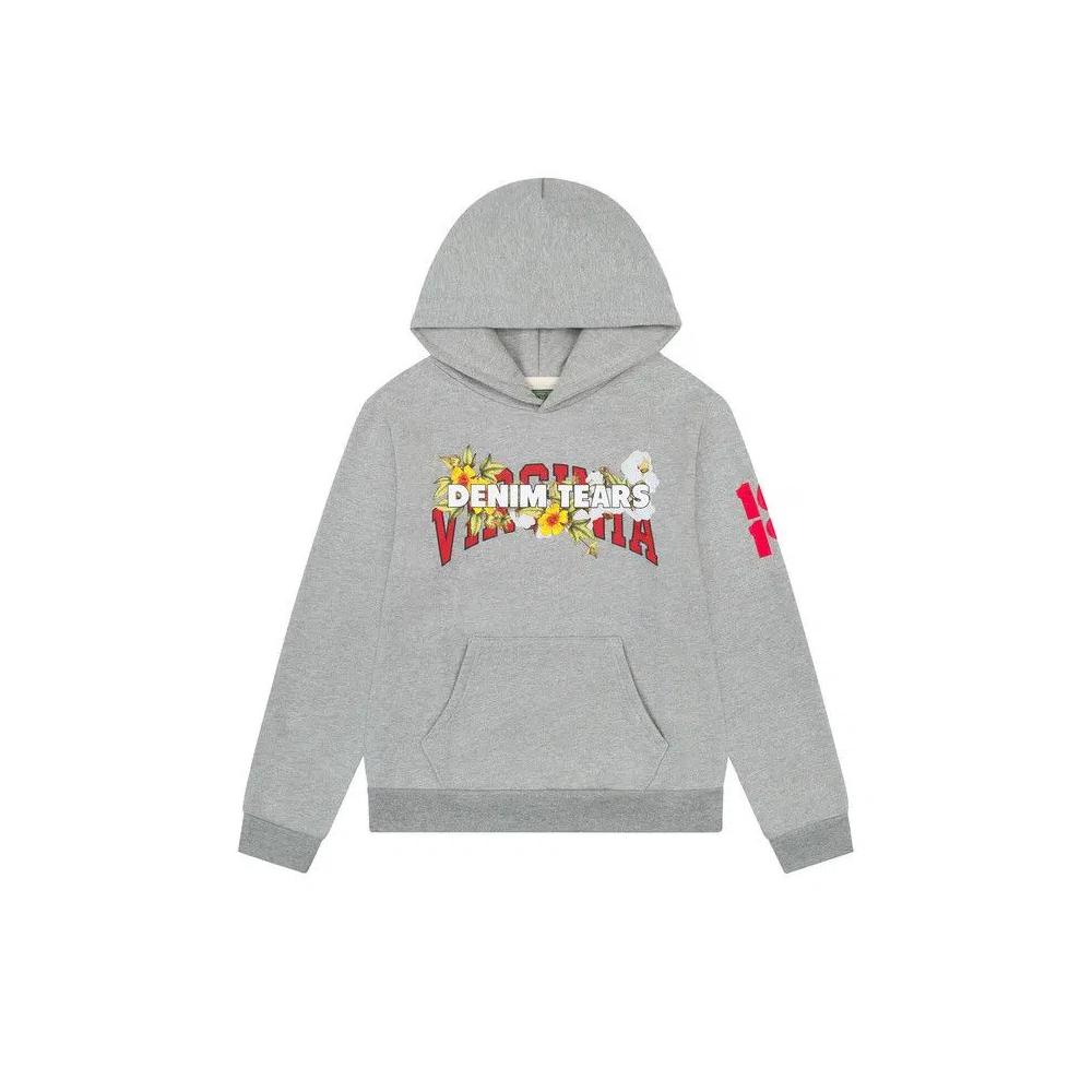 Топы Denim Tears Virginia Hoodie 'Grey' 1