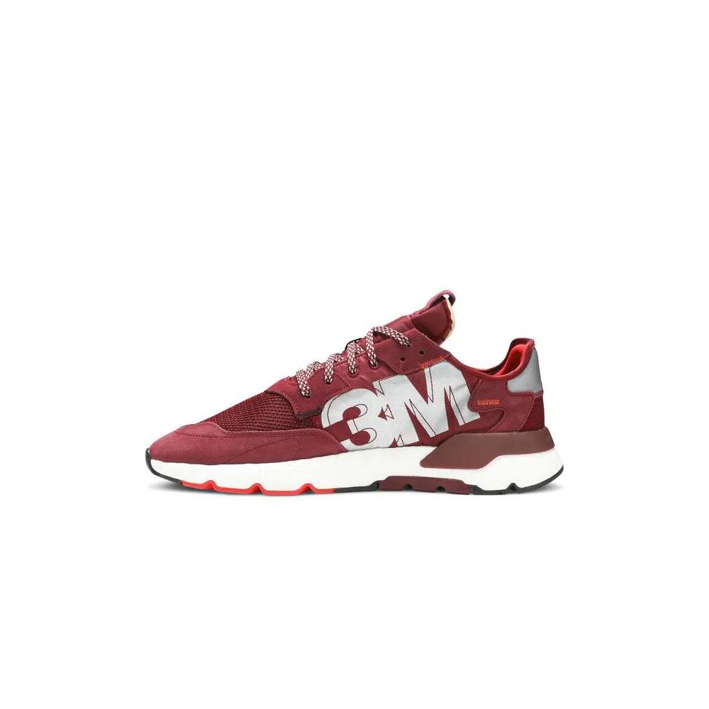 Кроссовки 3M x adidas Nite Jogger 'Burgundy' 3