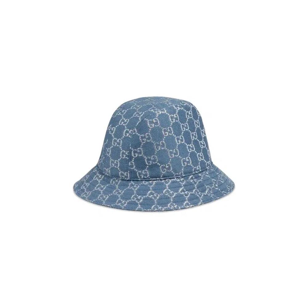 Шляпы Gucci Lame Bucket Hat 'Blue' 1