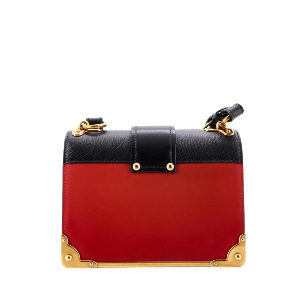 Cahier Leather and Saffiano Leather Small crossbody bag 2