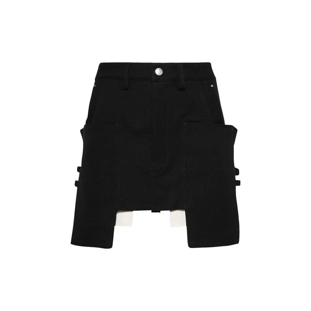 Юбки Rick Owens Stefan Mini Skirt 'Черный' 1
