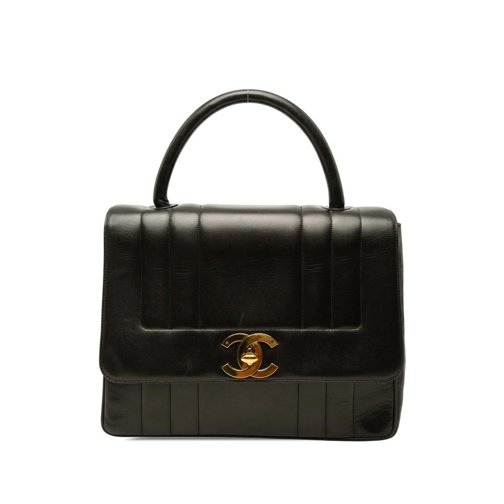 1994-1996 Lambskin Mademoiselle Kelly Top Handle Bag handbag 1