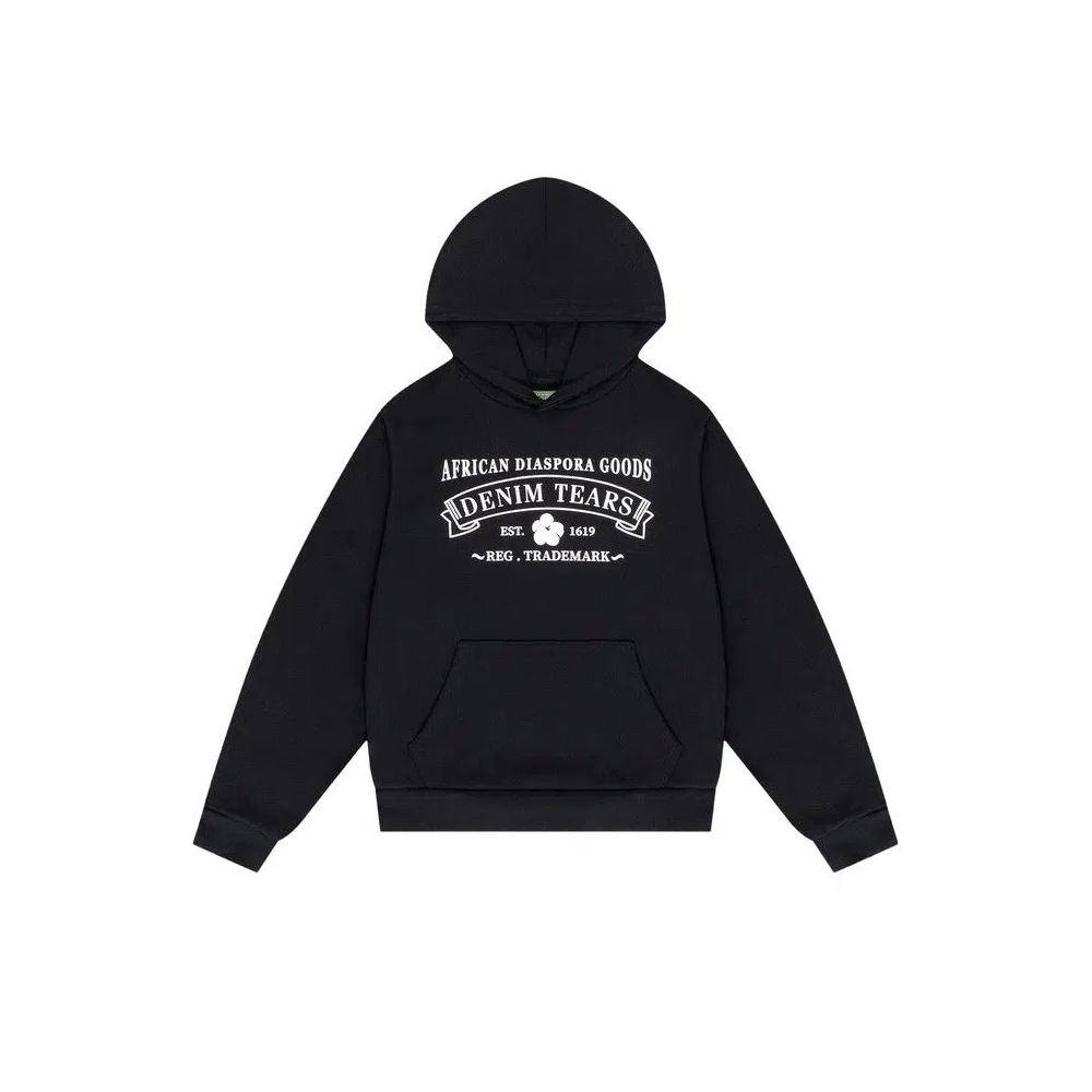 Худи Denim Tears ADG Hoodie 'Черный' 1