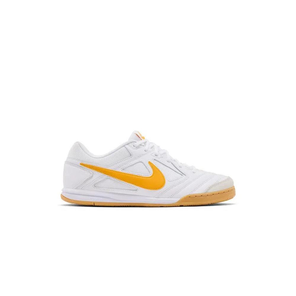 Повседневные скейтбординговые Nike Gato «White University Gold Gum» 1