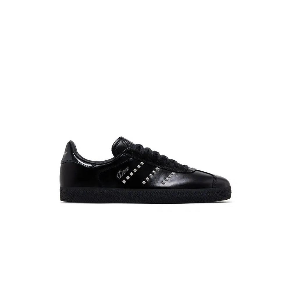 Кроссовки Dime x adidas Gazelle ADV 'Black Silver Metallic Studs' 1
