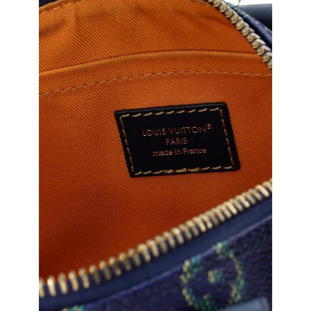 Keepall Bandouliere Bag Limited Edition Marque Deposee Stripes Monogram Heritage Canvas 25 satchel 5